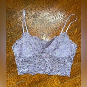 Purple Lace Bralette